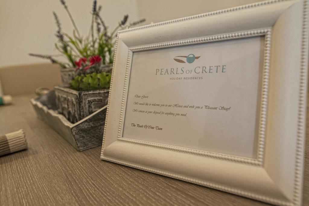 Pearls Of Crete - Holiday Residences Makriyialós Phòng bức ảnh